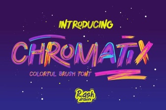 Chromatix Font for Creative Digital Projects