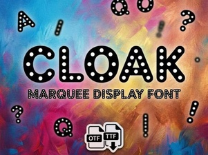 Cloak Font: Elegant Design Elements for Modern Projects