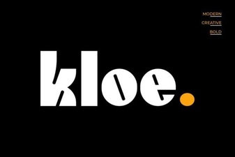 Kloe Font: Designing Clear and Creative Interfaces